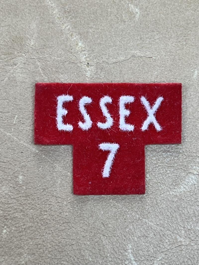 ESSEX 7, 1952-56 Home Guard Phase 2 Designation