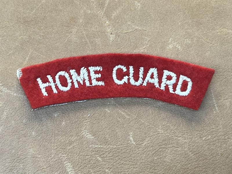 Home Guard 2nd Phase Shoulder Title