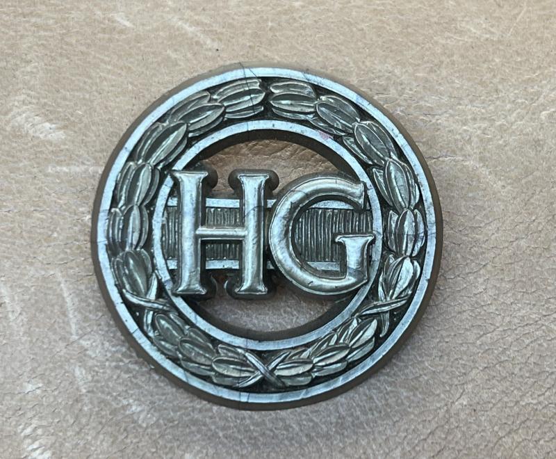 WW2 Economy Plastic Home Guard Cap Badge