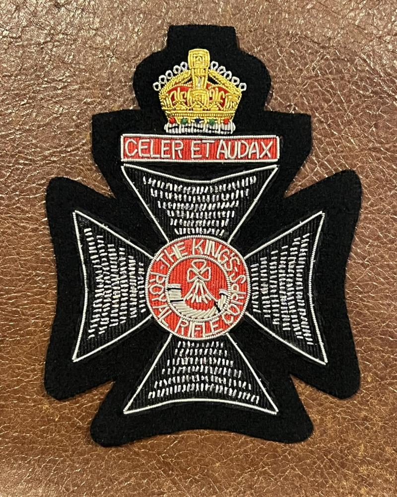 Kings Royal Rifle Corps Blazer Badge