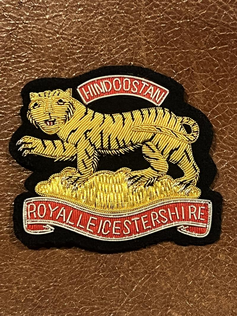 Royal Leicestershire Regiment Blazer Badge