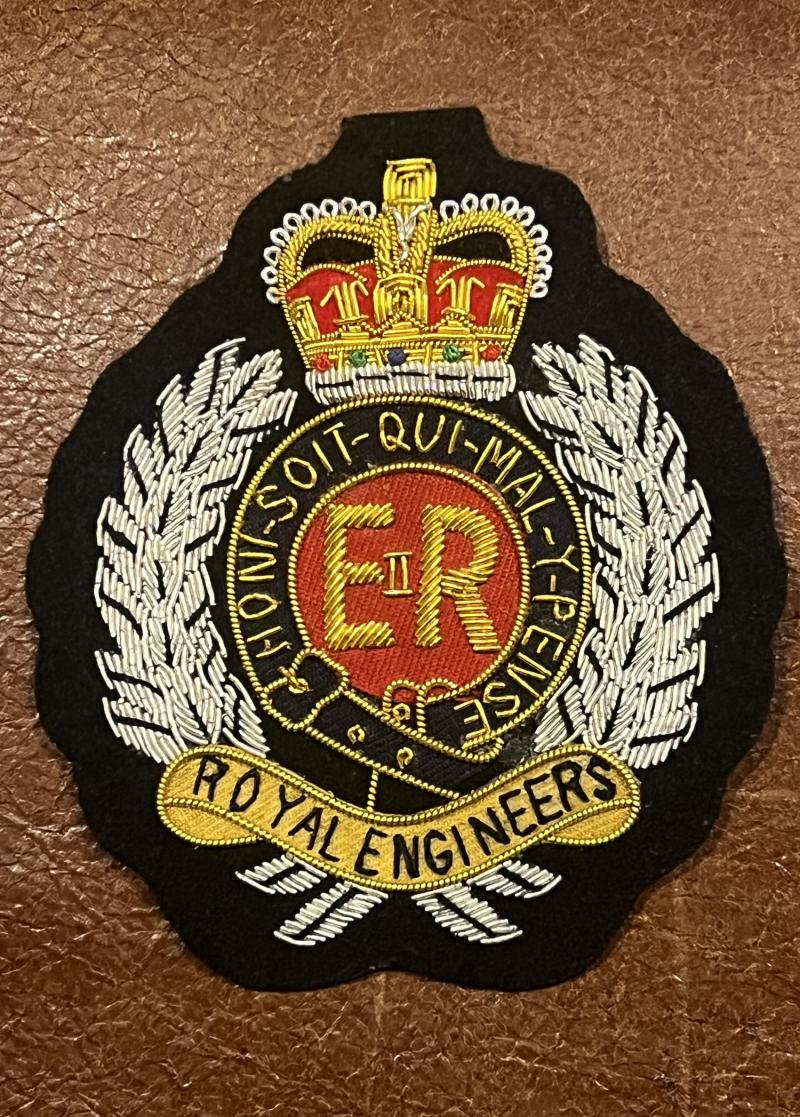 Royal Engineers Blazer Badge (RE)