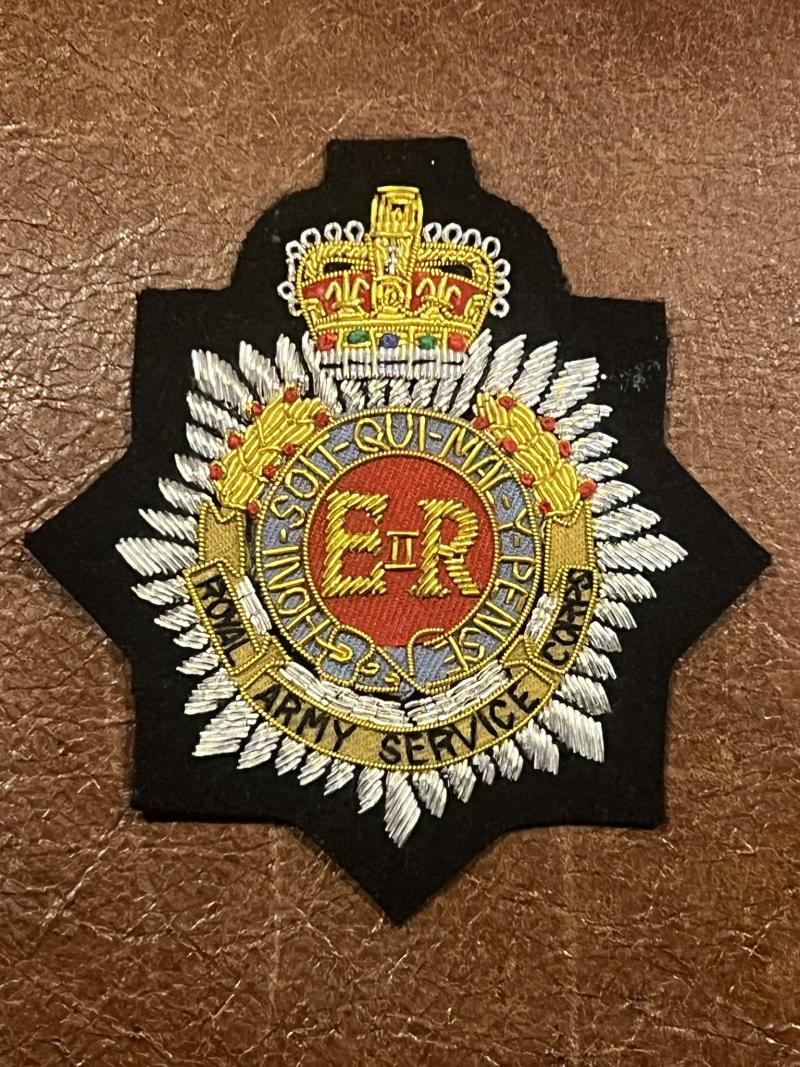 Royal Army Service Corps Blazer Badges (RASC)