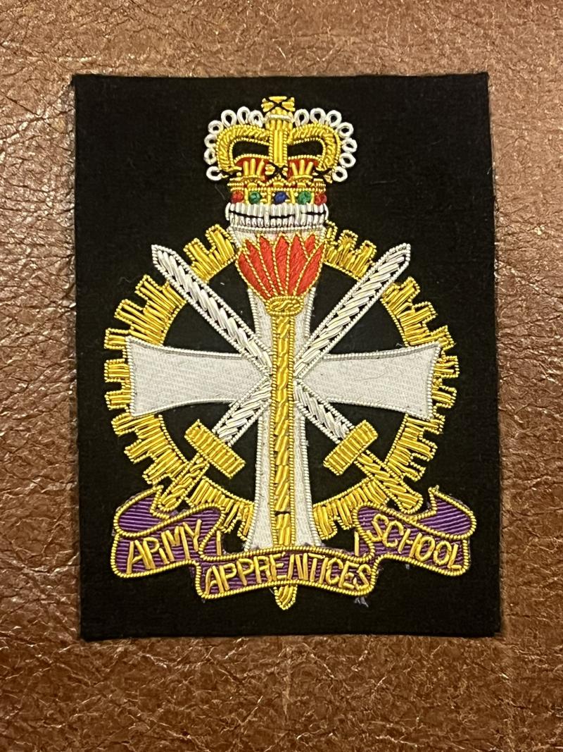 Army Apprentices School Blazer Badge
