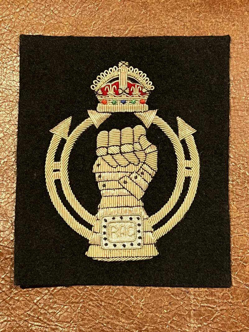 Royal Armoured Corps Blazer Badge (RAC)