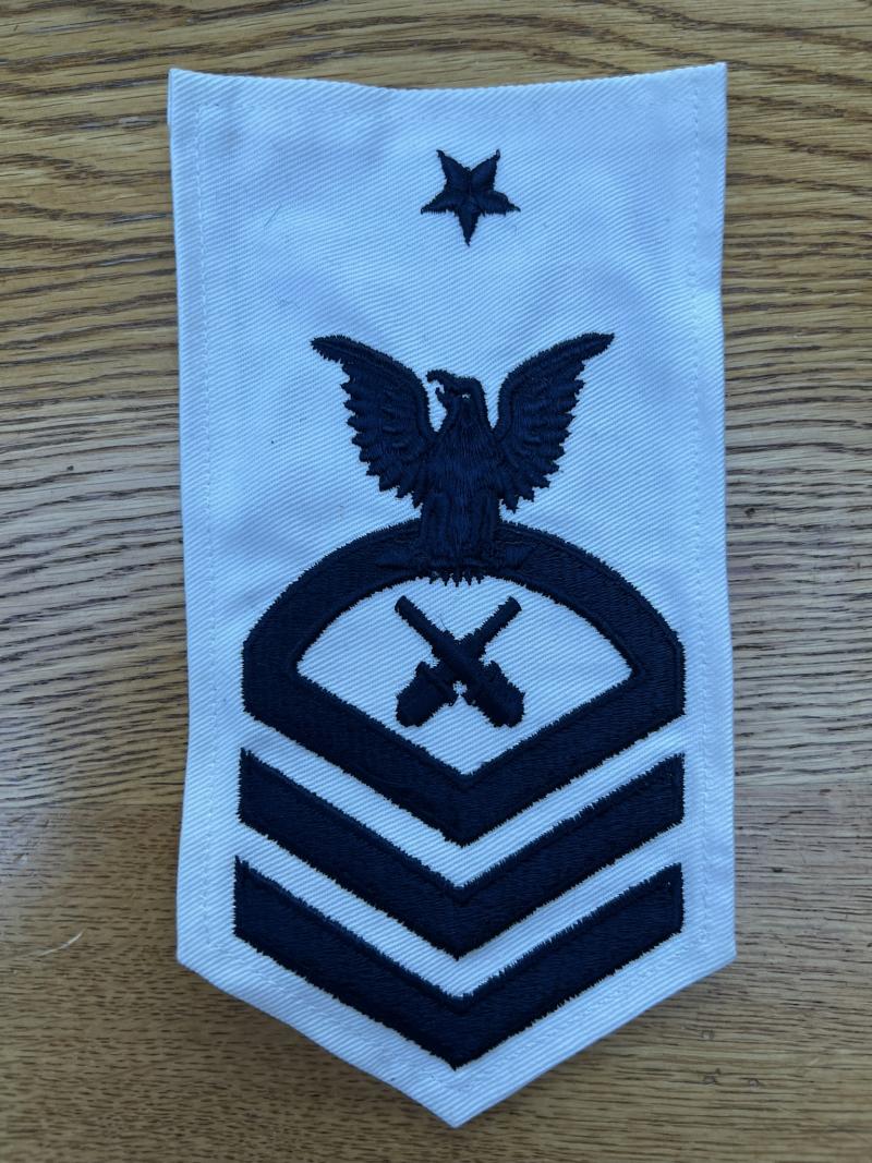 US Navy Senior CPO Gunner