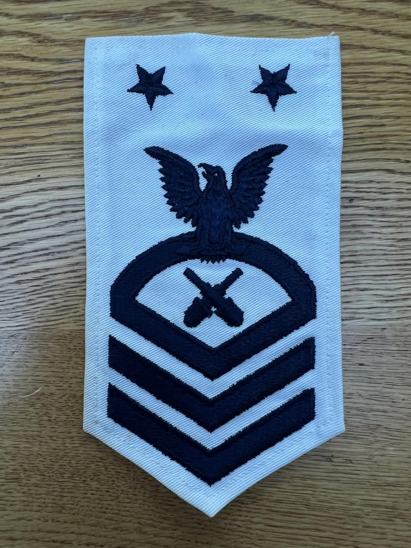 US Navy Master CPO Gunner