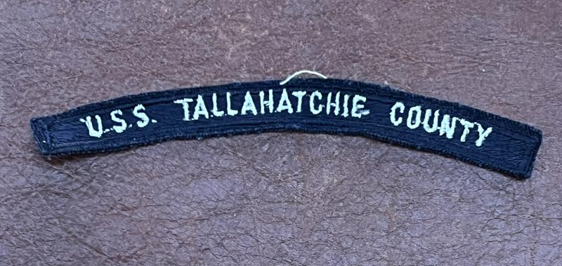 US Navy USS Tallahatchie County Rocker