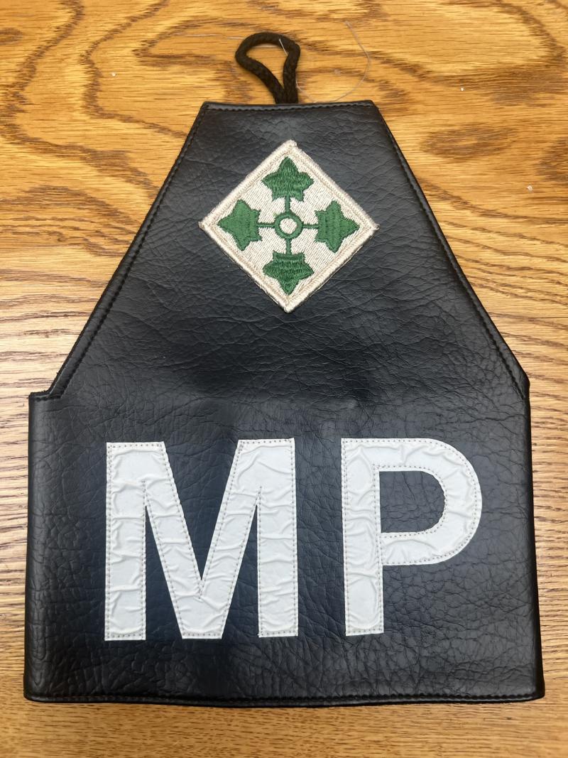 US 4th Infantry Division MP Brassard
