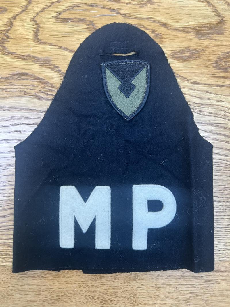 US Army Material Command MP Brassard
