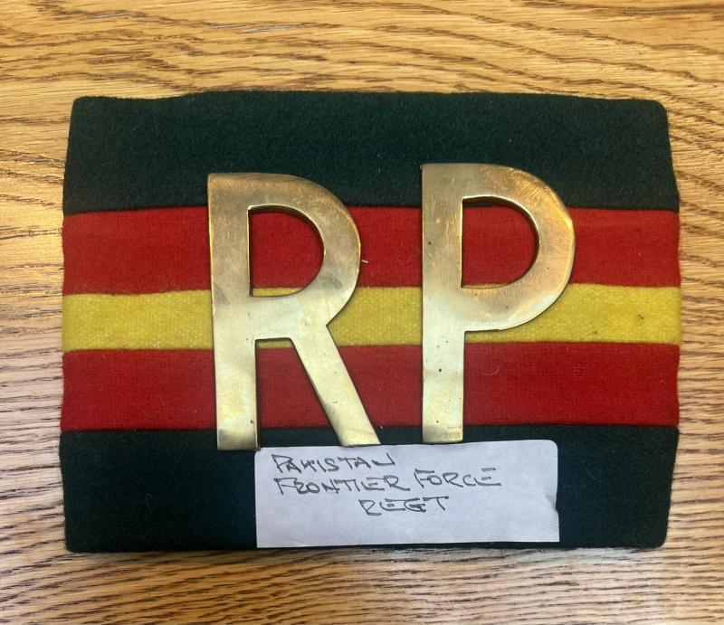 Pakistan Frontier Force Regt  Regimental Police Armband