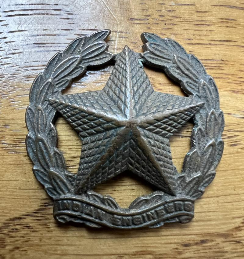 Indian Engineers Cap Badge