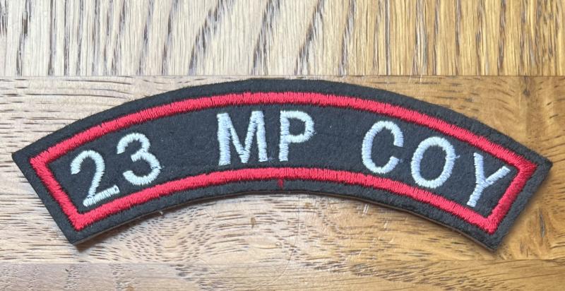 Ireland 23rd MP COY Shoulder Title