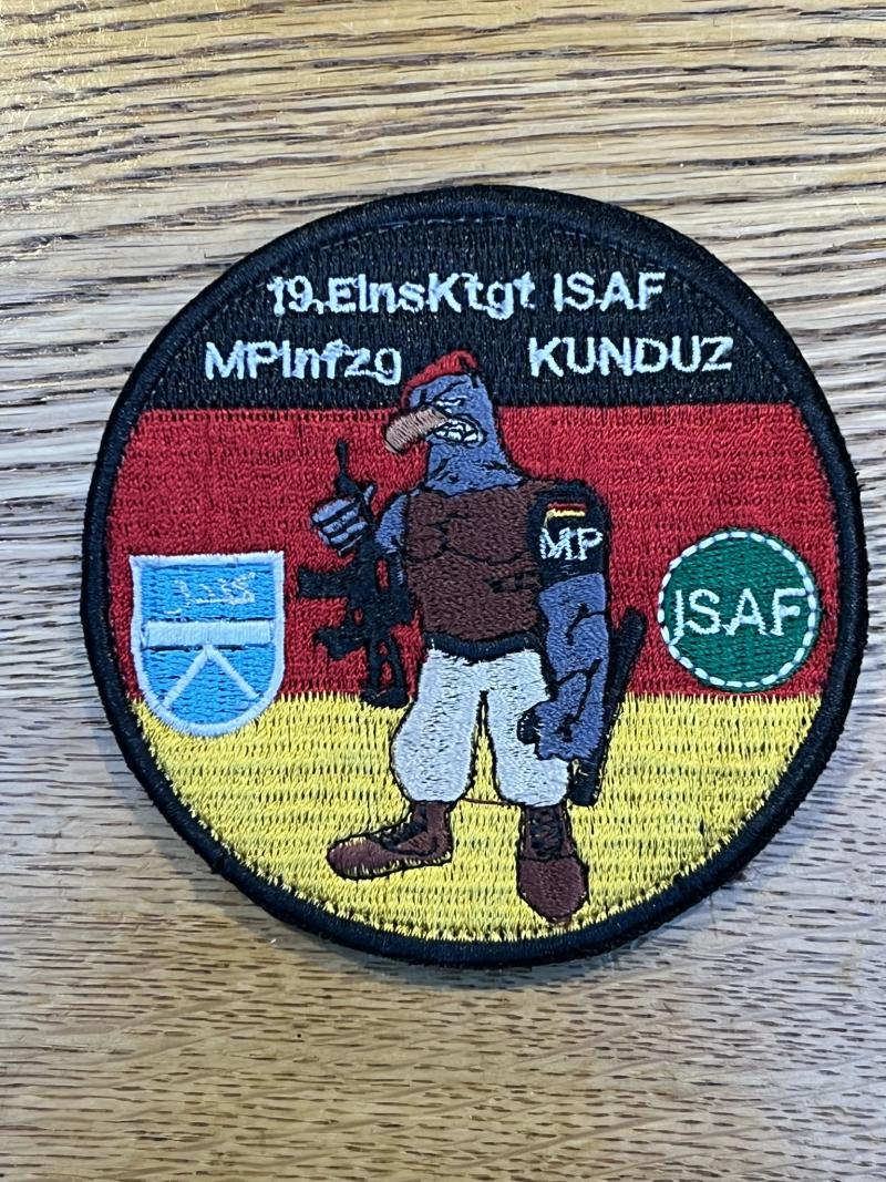 German Military Police Feldjager Kunduz City Afghanistan