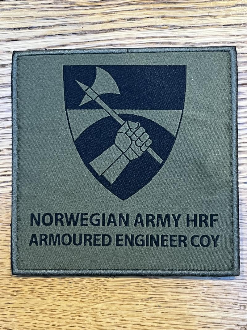 Norway Armoured Engineer Coy Patch