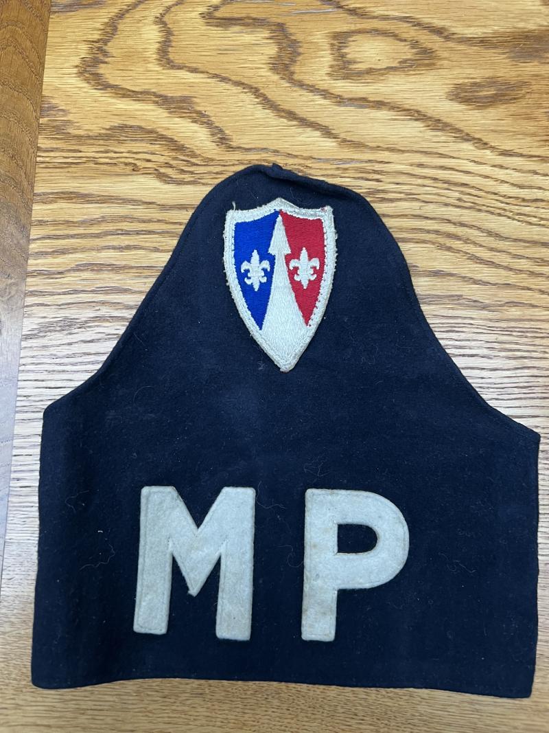 US Army Theater Army Support Command (TASCOM) MP Brassard