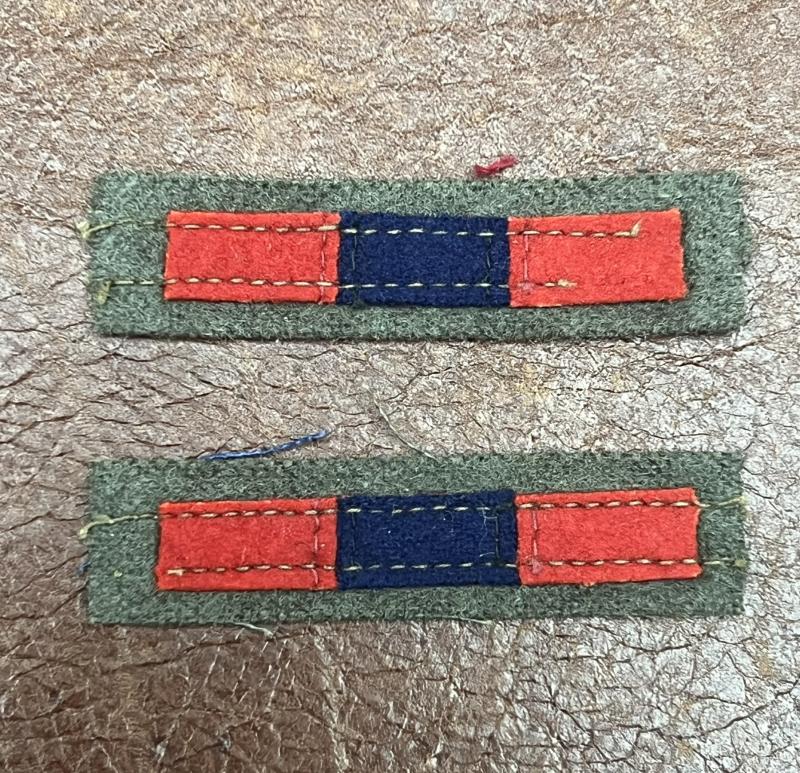 RAOC Arm of Service Strips Pair