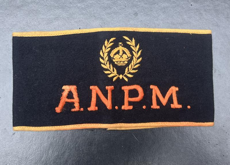 WW2 British Royal Naval Police, Assistant Naval Provost Marshall Armband