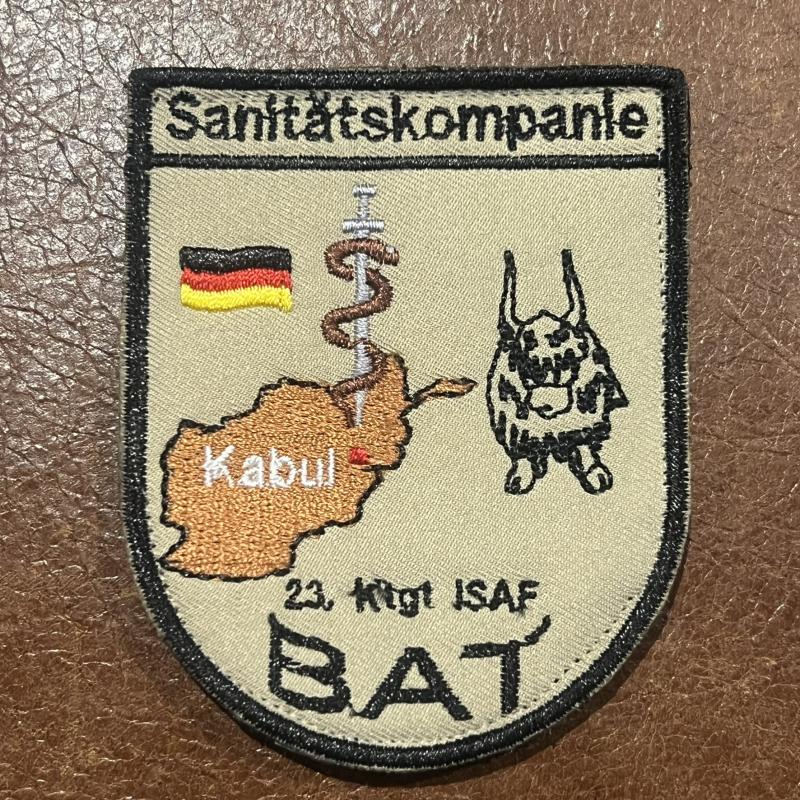 German Sanitatskompanie Kabul ISAF Afghanistan Patch