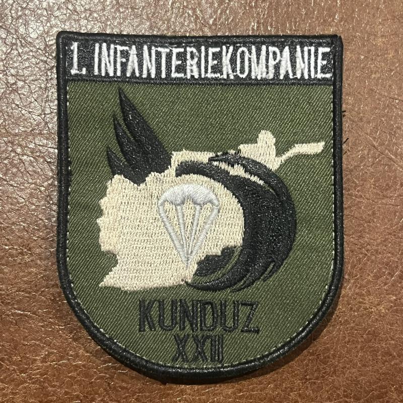 German 1st Infanterie Kompanie Kunduz XXII