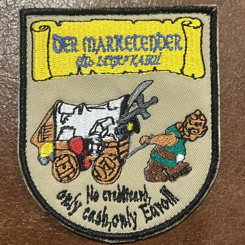 German Der Marketender Kabul Patch