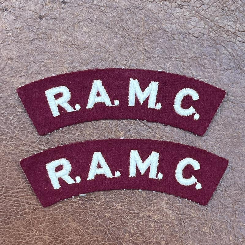 Royal Army Medical Corps RAMC Shoulder Titles