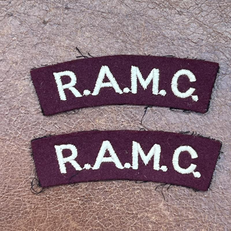 Royal Army Medical Corps RAMC Shoulder Titles
