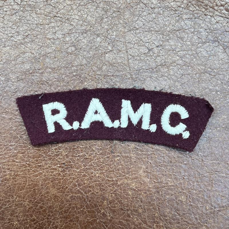 Royal Army Medical Corps RAMC Shoulder Title