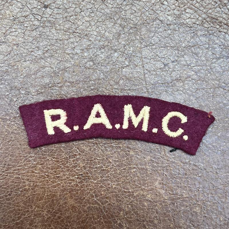 Royal Army Medical Corps RAMC Shoulder Title