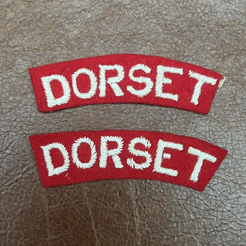 Dorset Regiment Shoulder Titles WW2