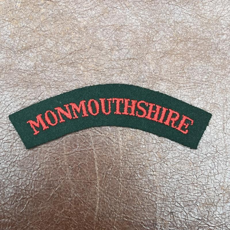 Monmouthshire 2nd Battalion Shoulder Title WW2