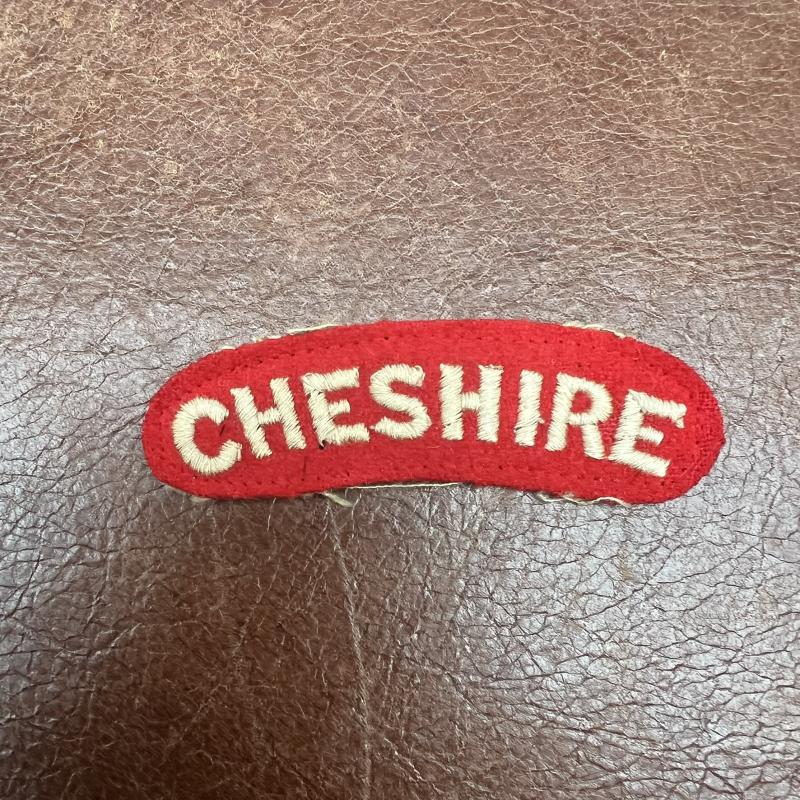 Cheshire Regiment Shoulder Title