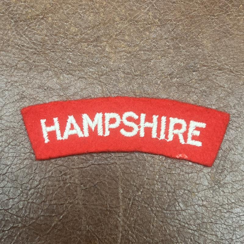 Hampshire Paste Back Shoulder Title