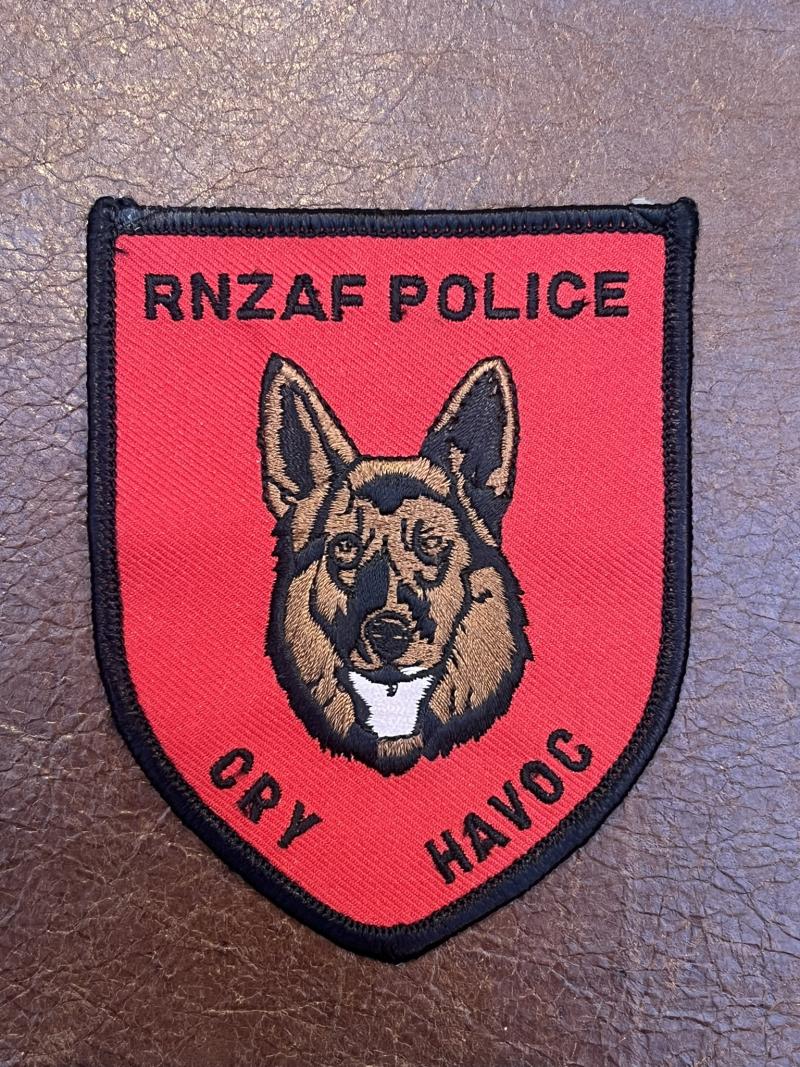 Royal New Zealand Air Force Police Cry Havoc Patch