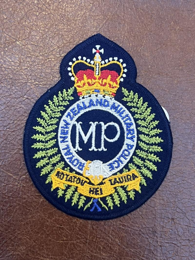 New Zealand Royal Military Police MP Patch