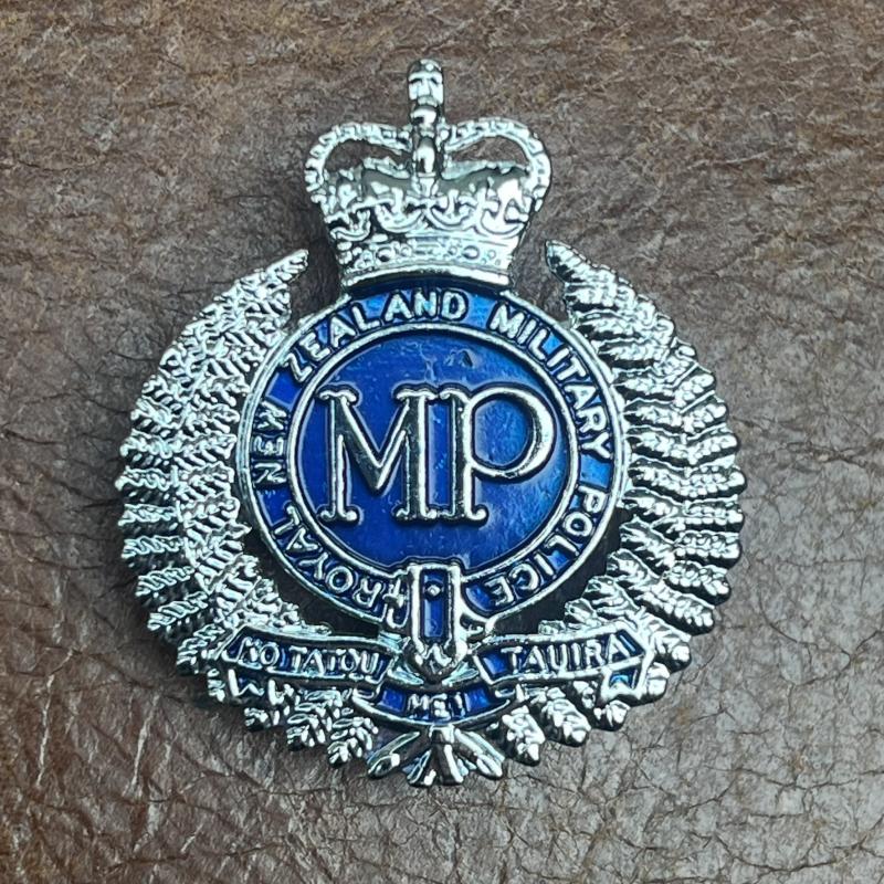 Royal New Zealand Military police Cap Badge Newer Version