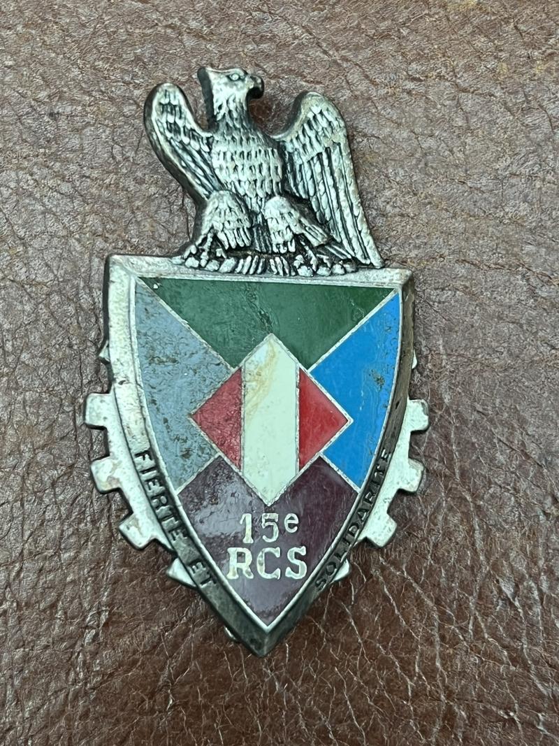 France 15th Command & Support Regiment Pocket Badge