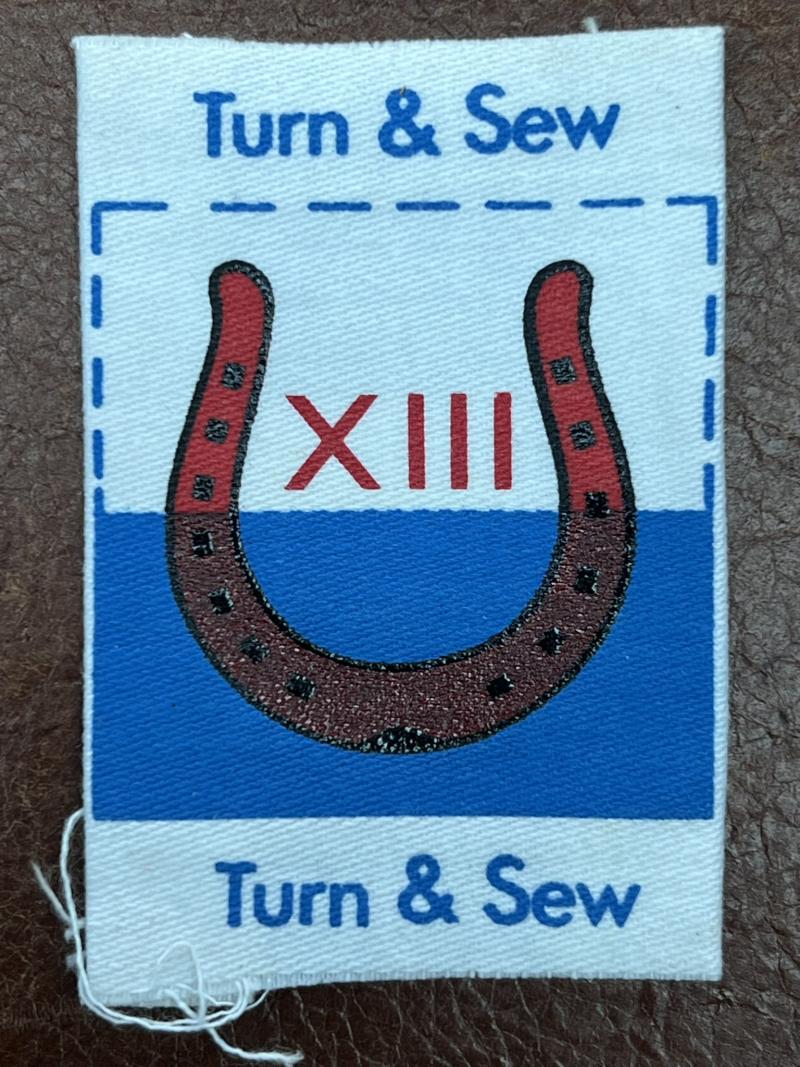 13th Signal Group Printed Formation Sign