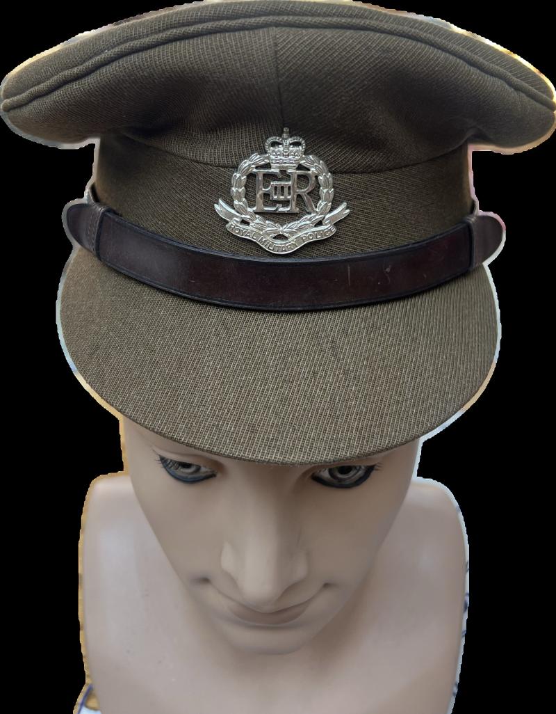 Royal Military Police Officers Service Dress Cap with Silver Plate Cap Badge