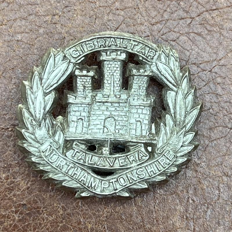 Northamptonshire Regiment Economy Cap Badge