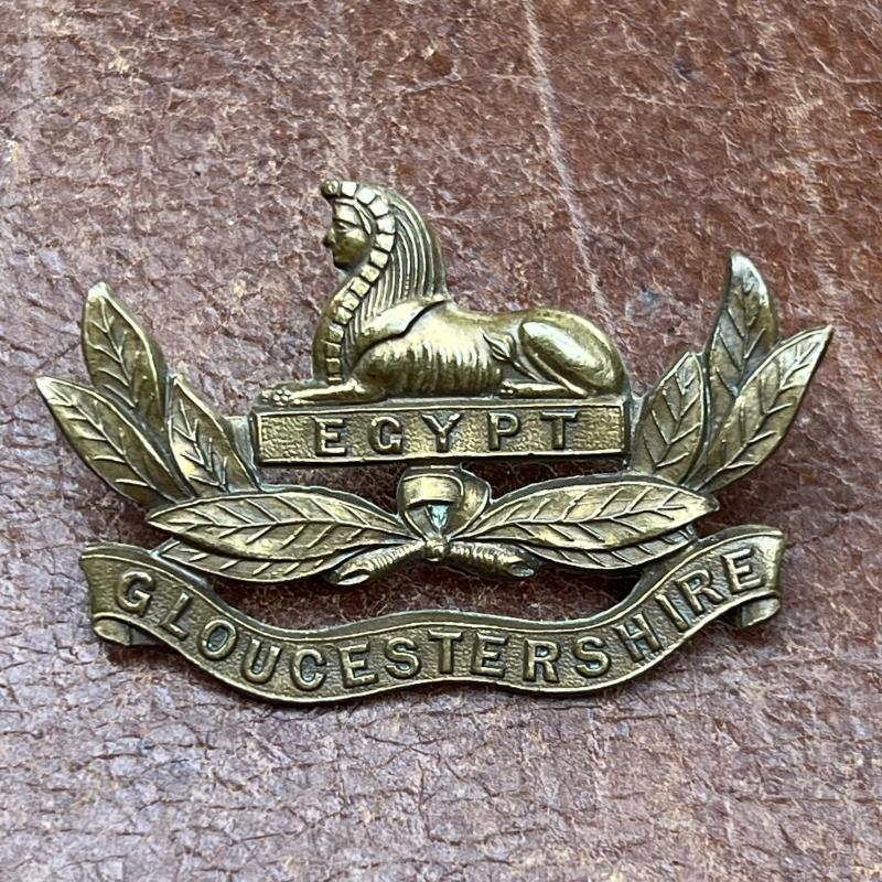 Gloucestershire Regiment Officers LF Collar Badge
