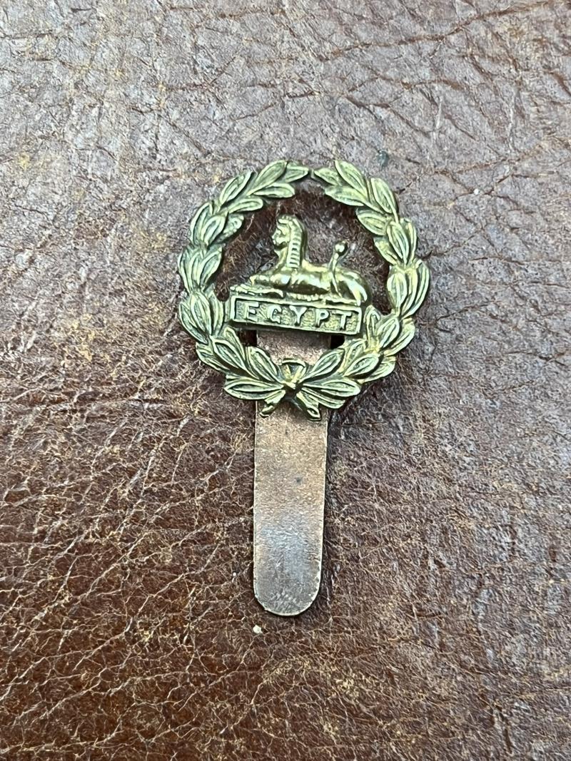 Gloucestershire Regiment Brass Back Badge
