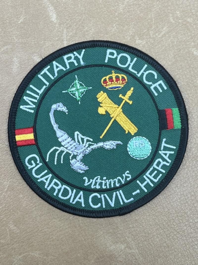 Spain Military Police Guardia Civil - Herat Afghanistan