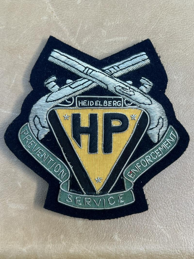 US Army 62nd MP Highway Patrol Heidelberg Germany