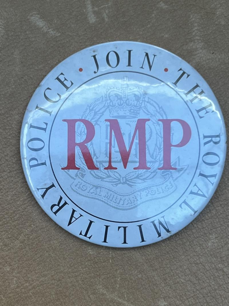 RMP Join The Royal Military Police Pin Badge