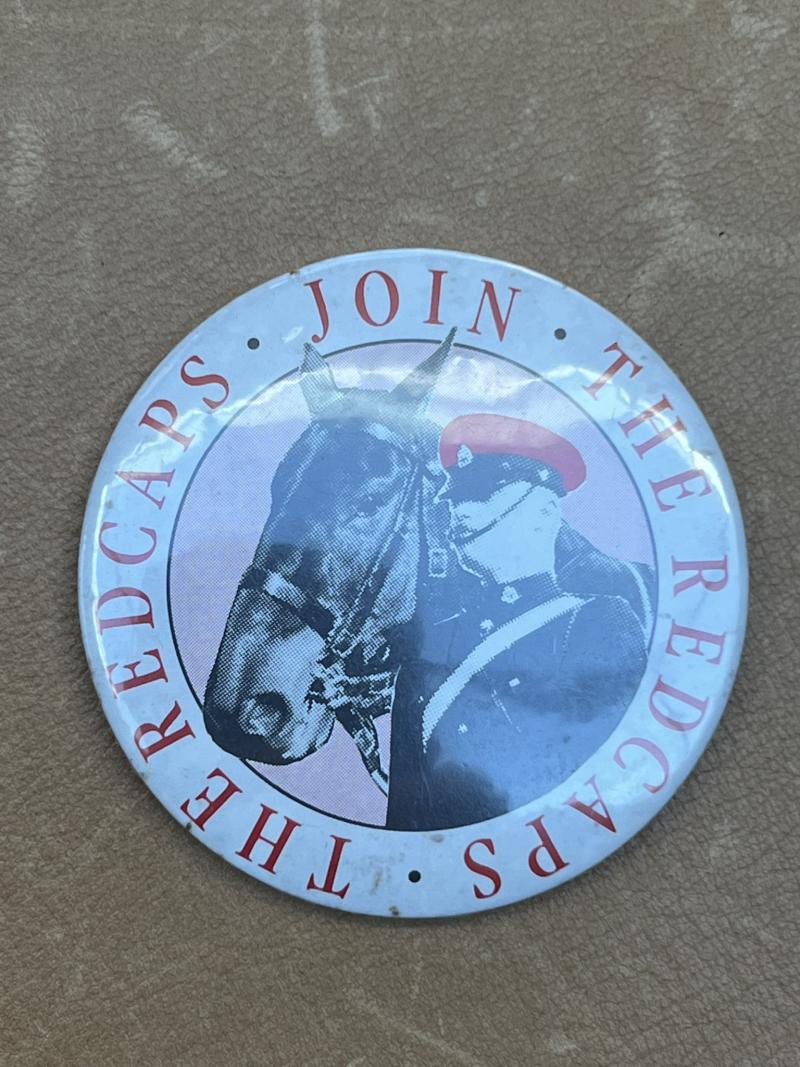 RMP Join The Red Caps Pin Badge