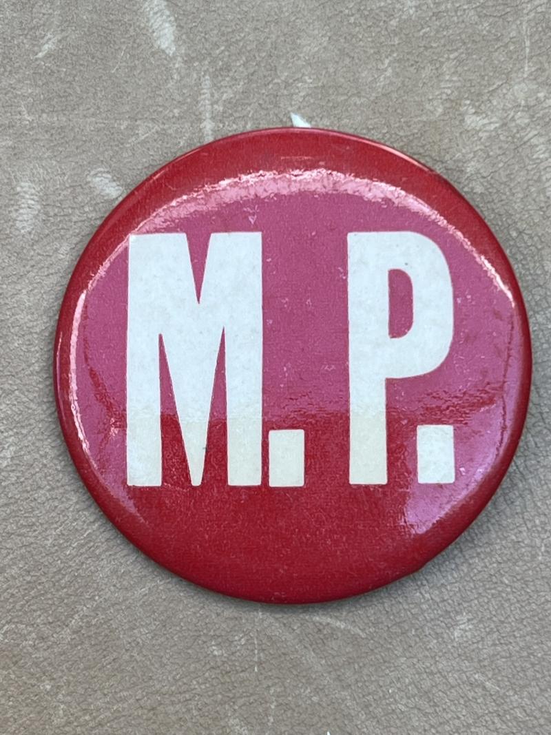 US MP Pin Badge Nice Old One