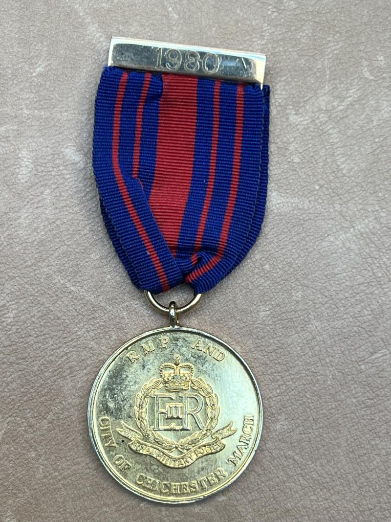 RMP & City Of Chichester March Medal 1980