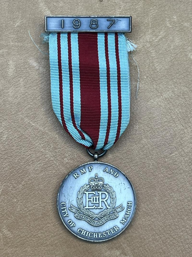 RMP & City Of Chichester March Medal 1987