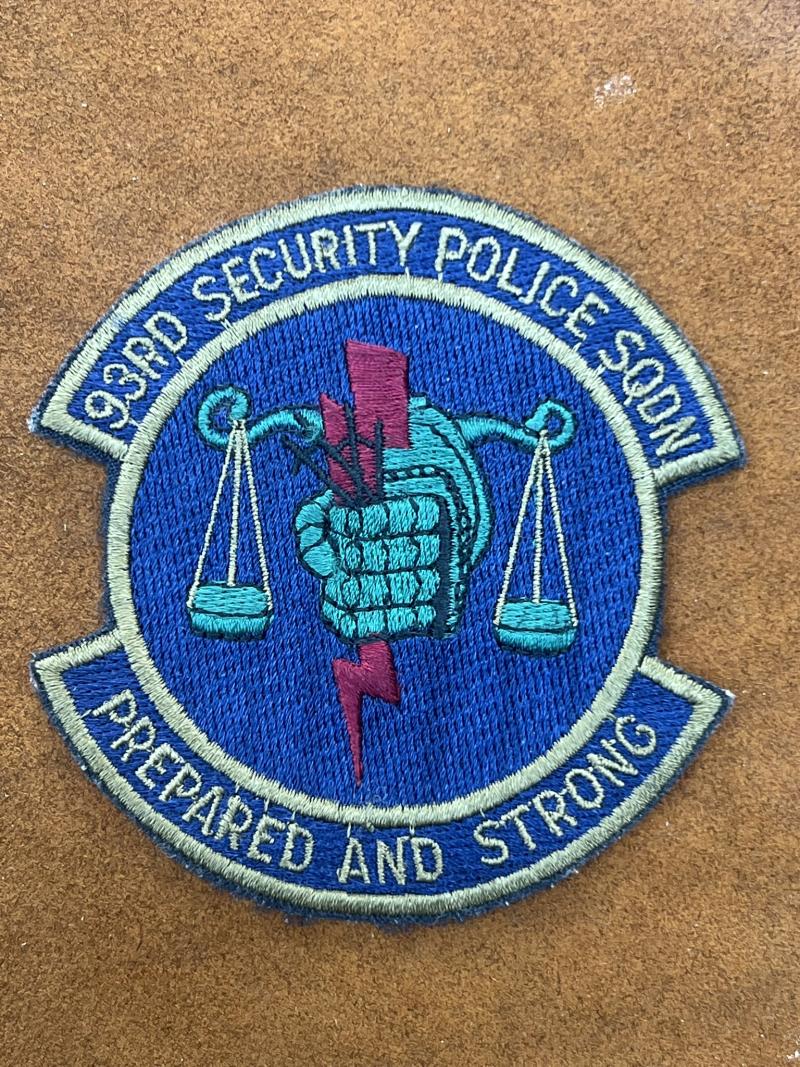 US Air Force 93rd Security Police Squadron